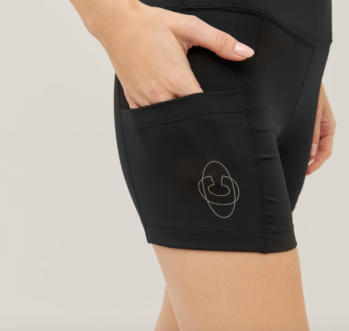 Mallas cortas Active negro