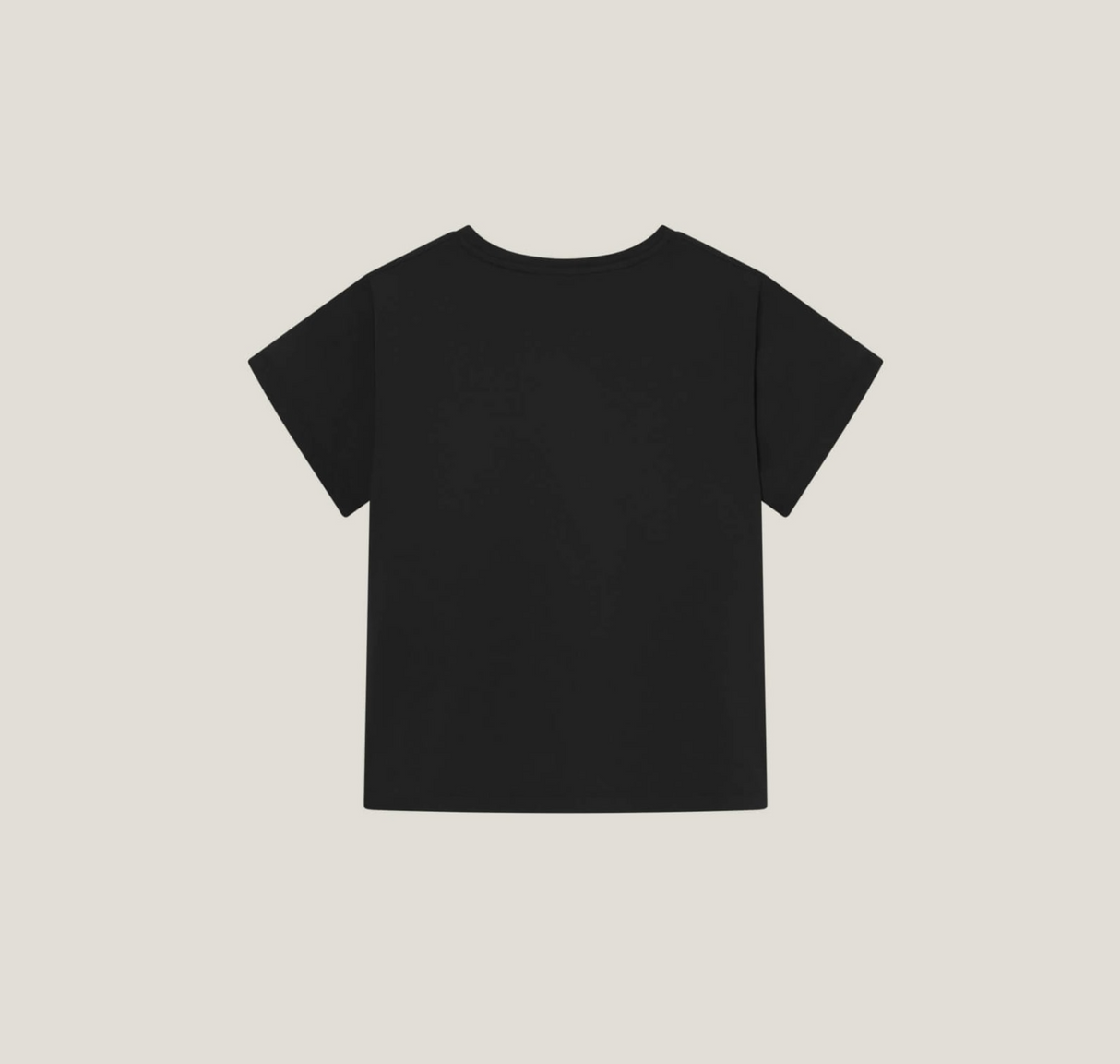 Camiseta Oncourt ICT con abertura negro