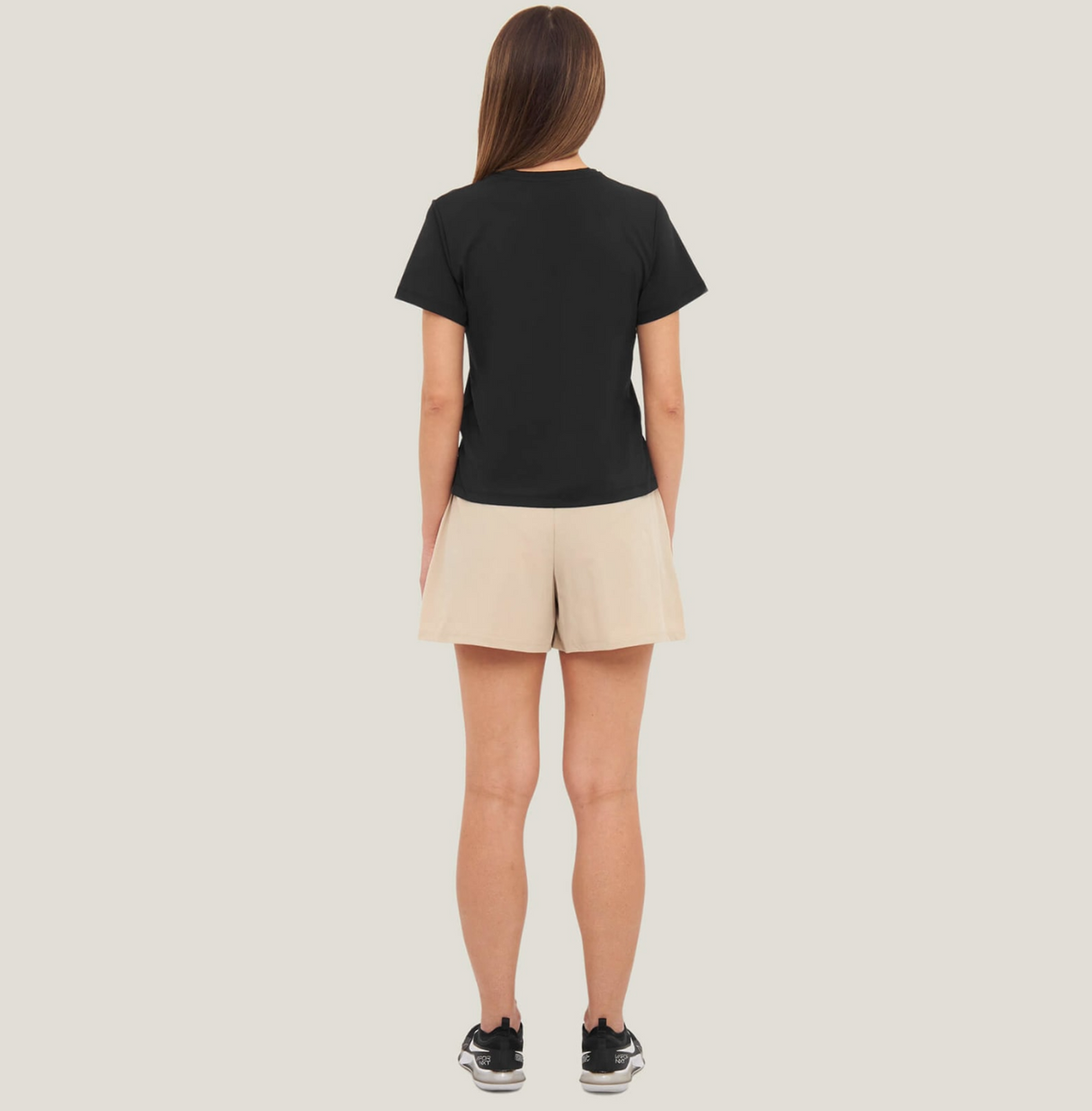 Camiseta Oncourt ICT con abertura negro