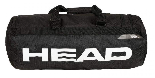 Tour sport bag 50L black white