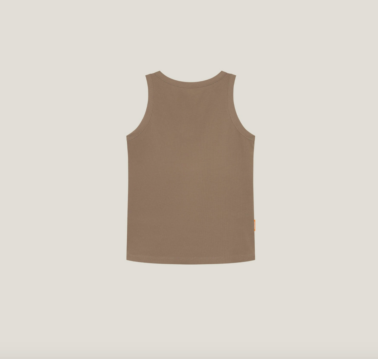 Active Rib Tank Top walnut