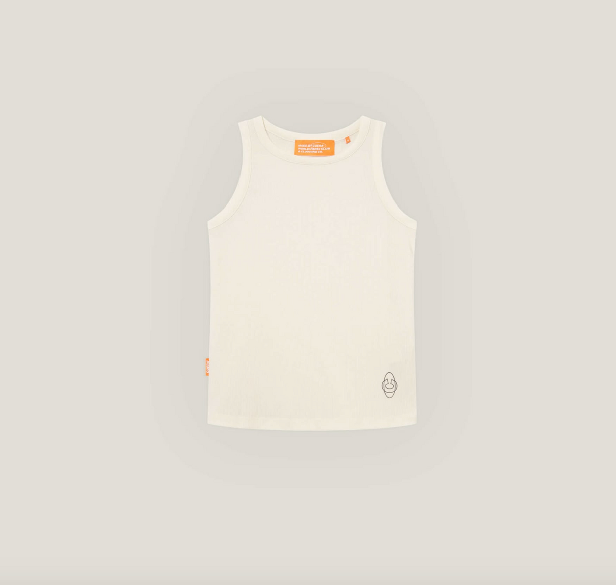 Active Rib Tank Top off white