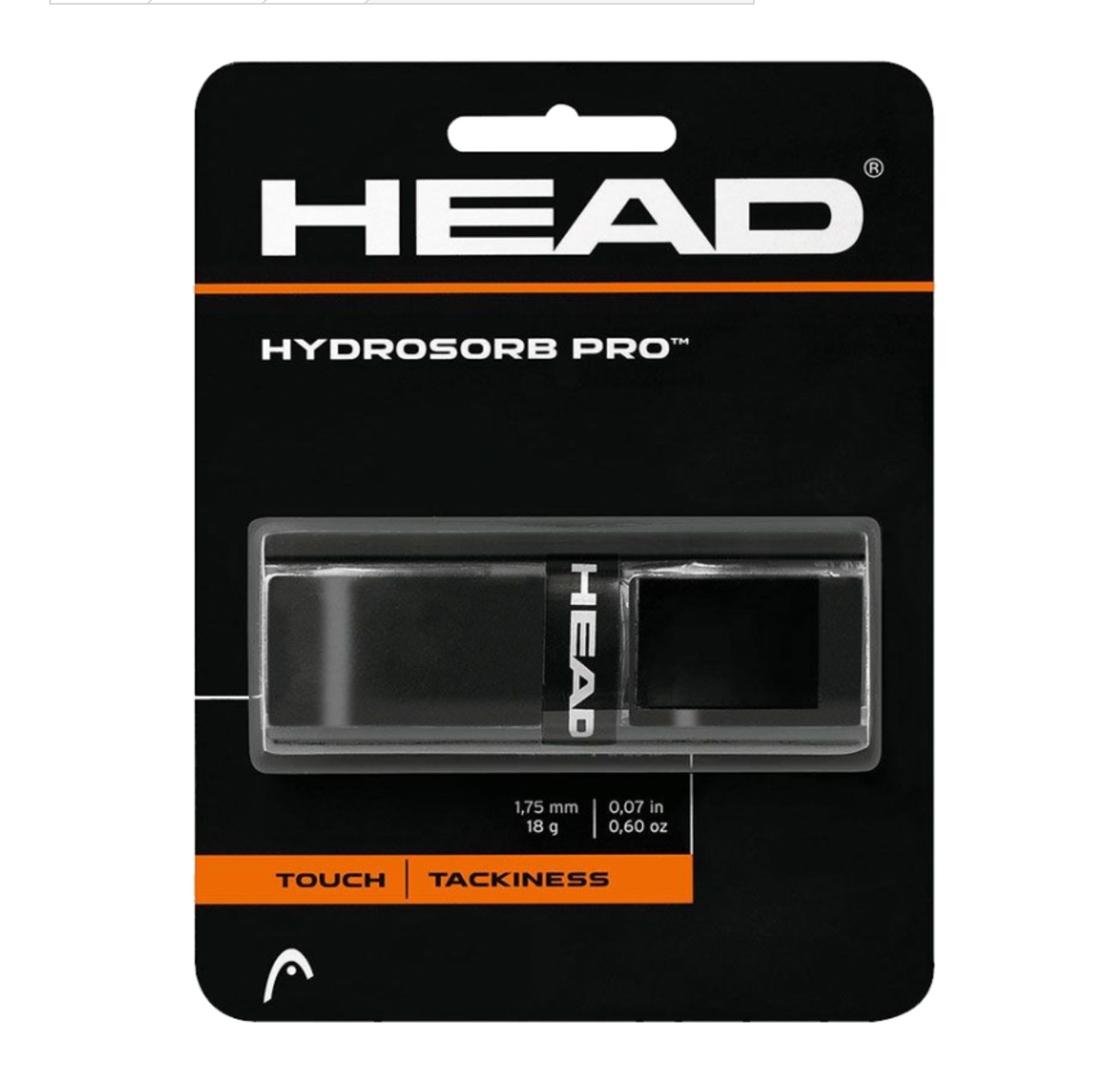 Head hydrosorb pro basisgrip zwart