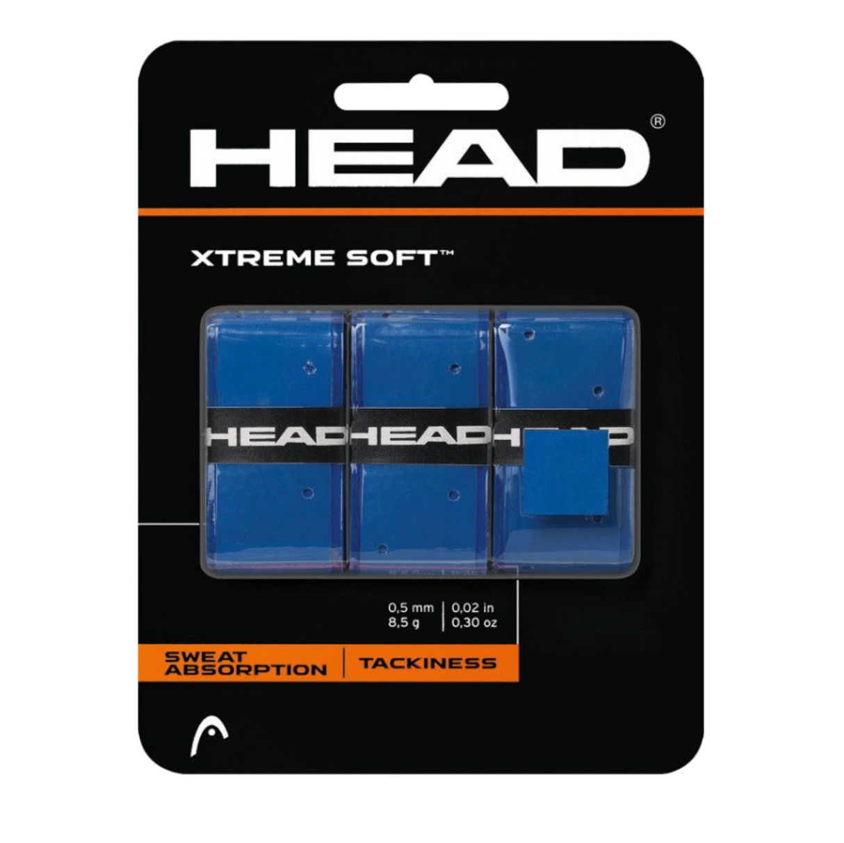 Head Xtreme Soft 3 stuks blauw