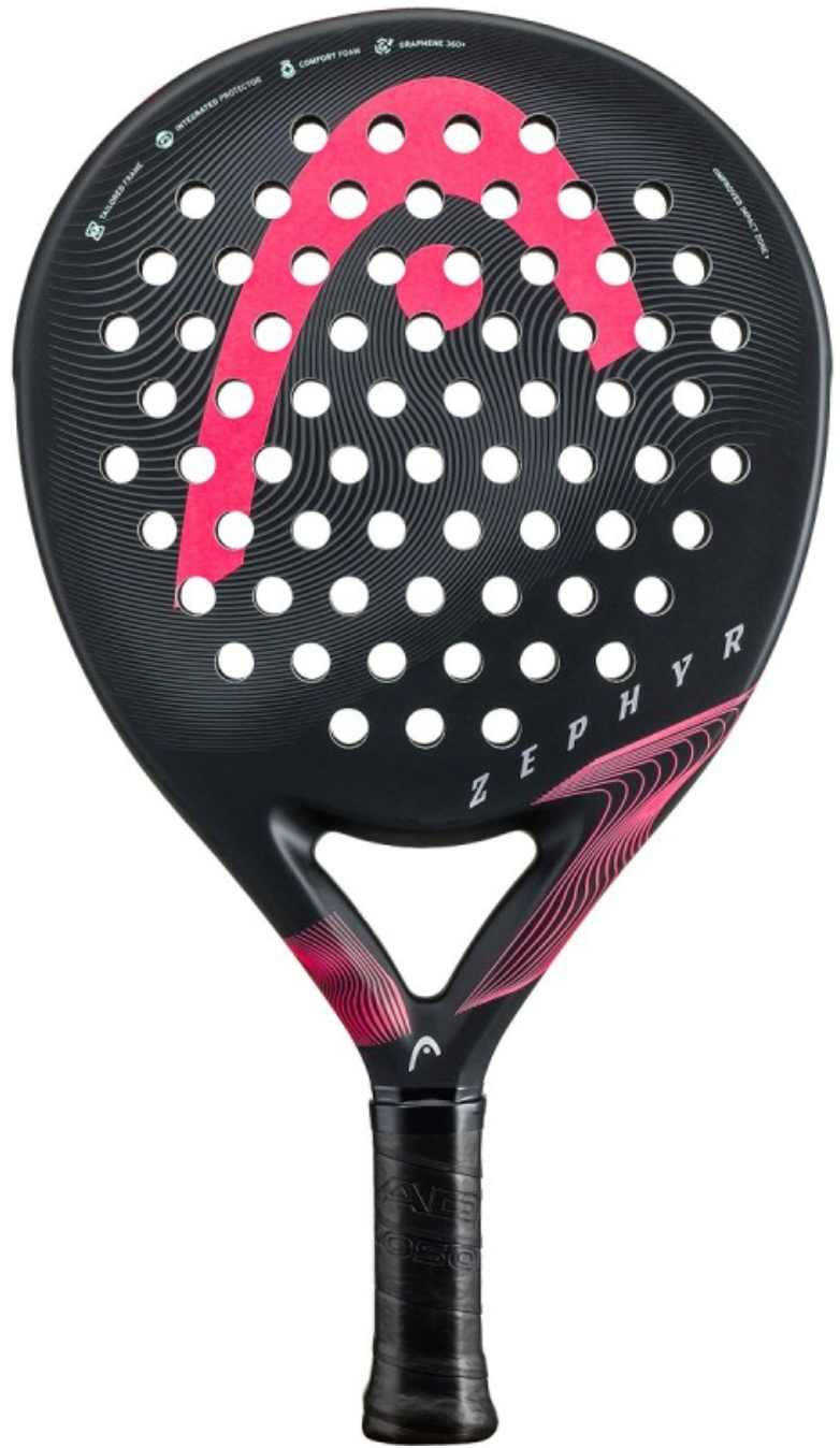 Head zephyr black/pink 2023