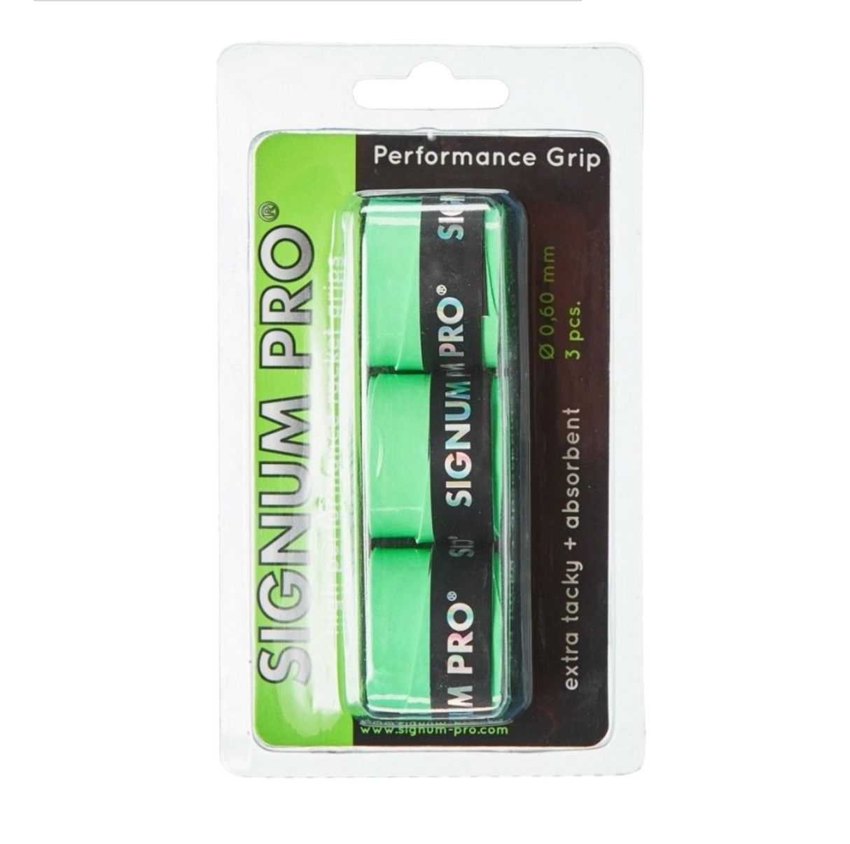 Signum pro overgrip performance groen 3 stuks