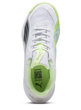 Puma nova court white blue green