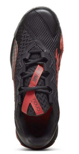 Puma nova elite dark gray black red