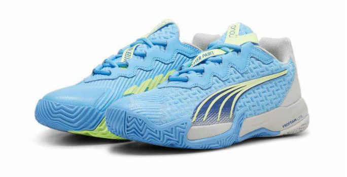 Puma nova elite blue yellow grey