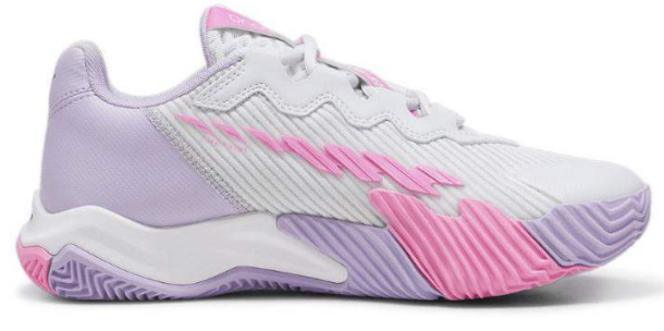 Puma nova elite silver white violet