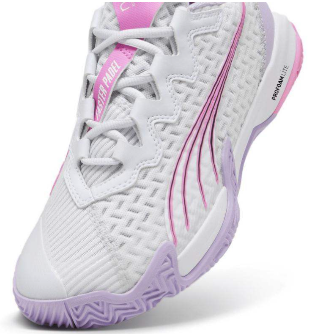 Puma nova elite silver white violet