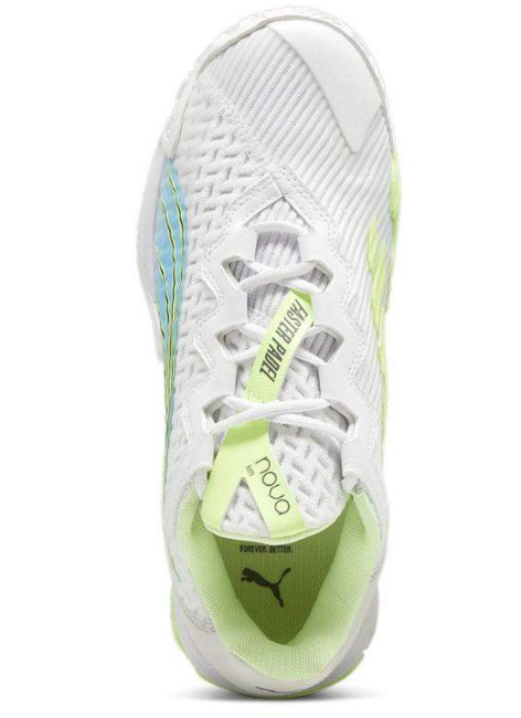 Puma nova elite white blue green