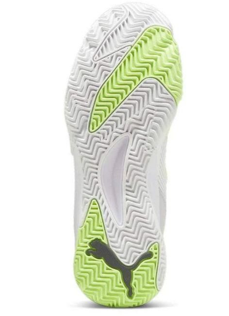 Puma nova elite white blue green