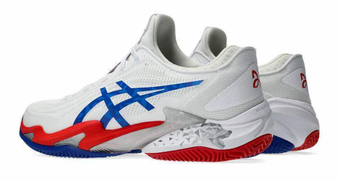 Asics Court FF 3 clay novak white blue