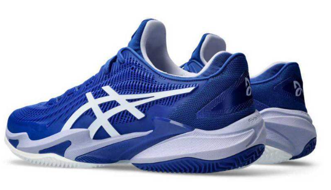 Asics court FF 3 novak azul blanco