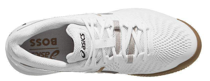 Asics Boss gel resolution 9 clay white gold