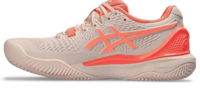 Asics gel resolution 9 clay pink coral