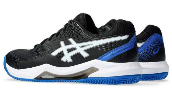 Asics gel dedicate 8 clay black blue