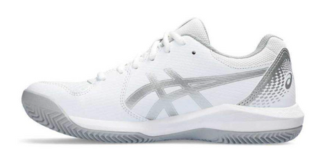 Asics gel dedicate 8 clay white silver