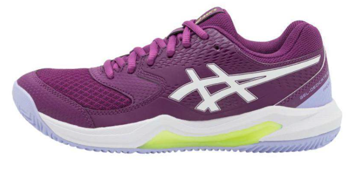 Asics gel dedicate 8 padel Intense mauve white