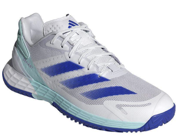 Adidas defiant speed 2 white blue aqua