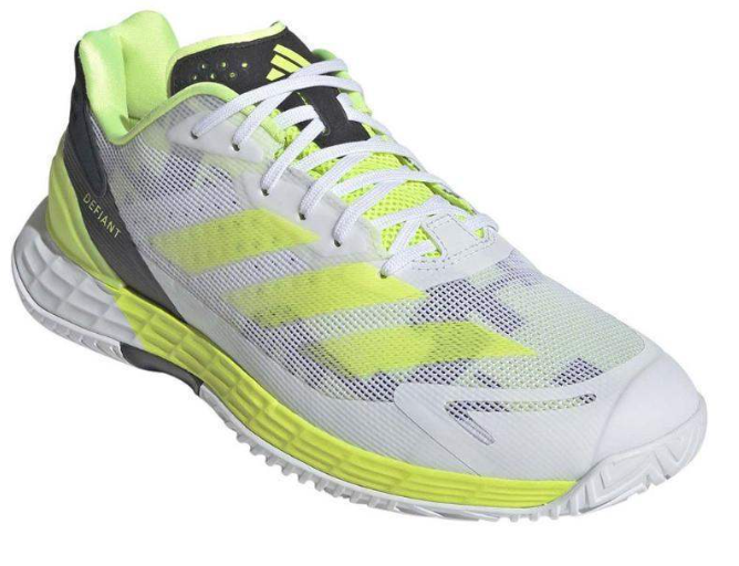 Adidas defiant speed 2 white lime fluor