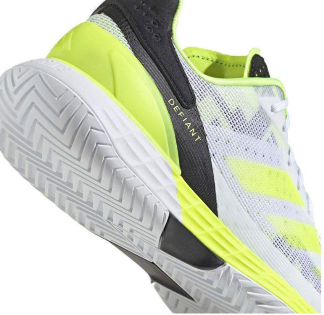 Adidas defiant speed 2 white lime fluor