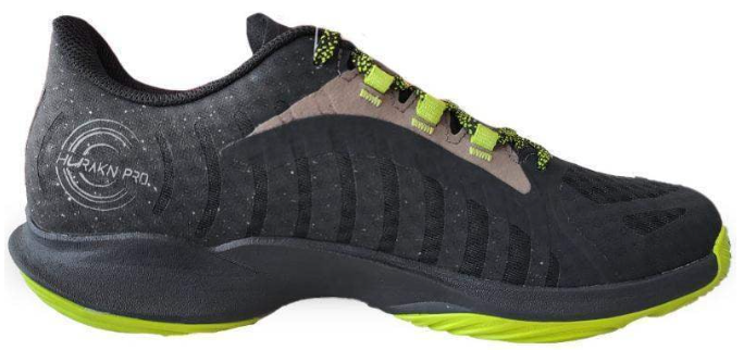 Wilson hurakn pro black lime green