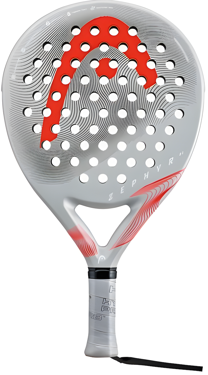 Head zephyr ultra light 23 gray/red 2023