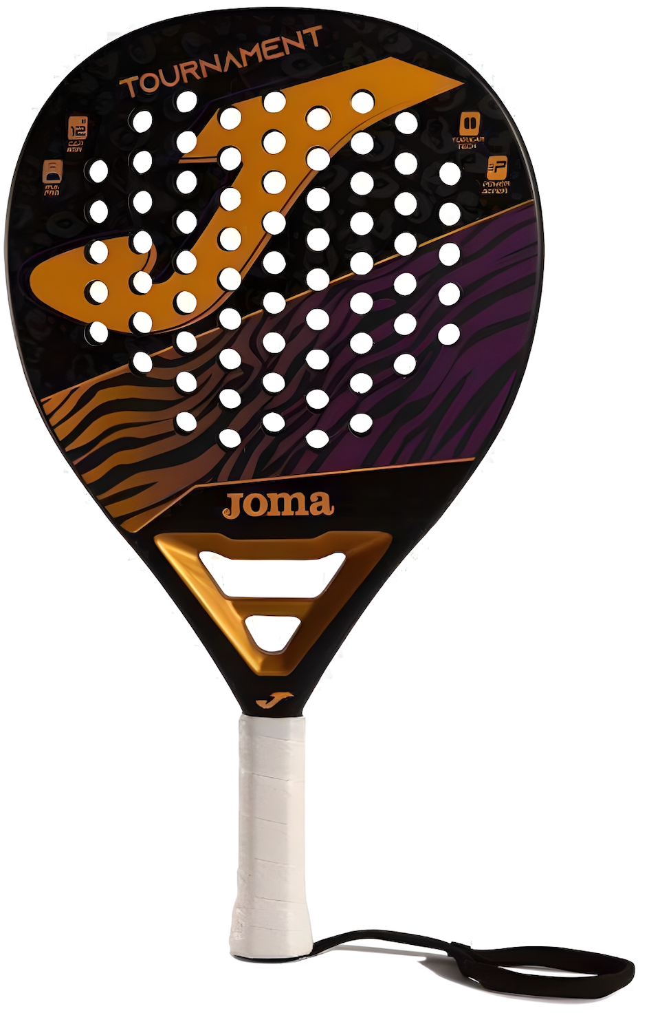 Tournament black orange purple